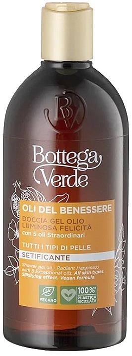 Duschöl mit 5 wertvollen Ölen - Bottega Verde Oli Del Benessere Shower Gel Oil — Bild N1