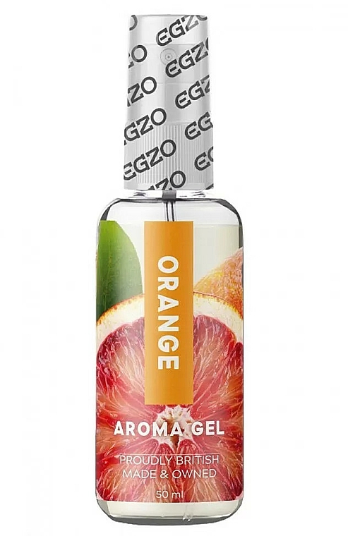 Essbares orales Gleitgel auf Wasserbasis Orange - Egzo Aroma Gel Orange — Bild N1