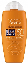 Düfte, Parfümerie und Kosmetik Sonnenschutzfluid für Körper und Gesicht Sport SPF 50+ - Avene Solaire Fluide Sport SPF 50+