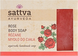 Düfte, Parfümerie und Kosmetik Sanfte Glycerinseife für den Körper Rose - Sattva Hand Made Soap Rose