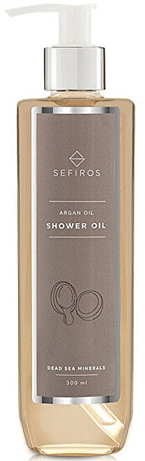 Duschöl mit Arganöl und Mineralien aus dem Toten Meer - Sefiros Argan Oil Shower Oil With Dead Sea Minerals — Bild N1