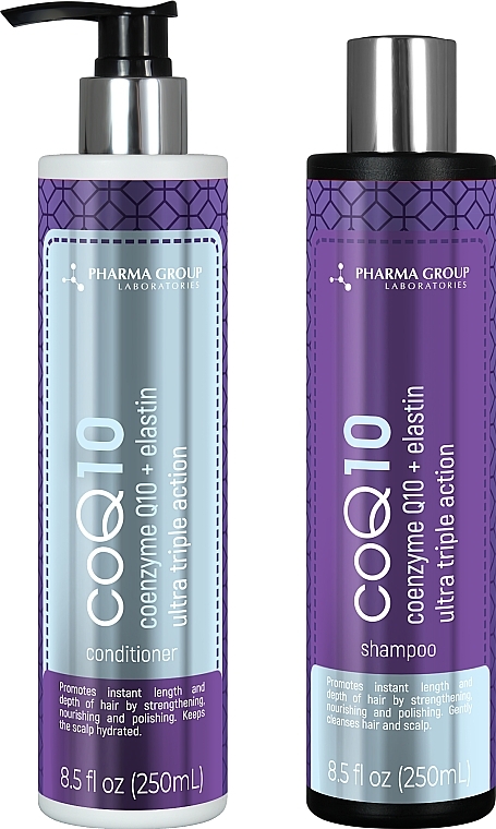 Haarshampoo mit 3D-Effekt - Pharma Group Laboratories CoQ10  — Bild N6