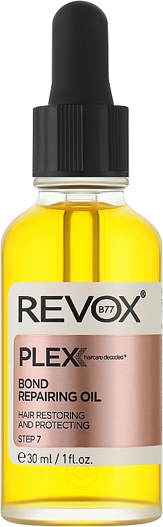 Revitalisierendes Haaröl - Revox Plex Repair Oil Bond Step 7 — Bild N1