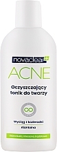 Gesichtsreinigungstonikum für fettige und zu Akne neigende und Mischhaut - Novaclear Acne Toner — Bild N1