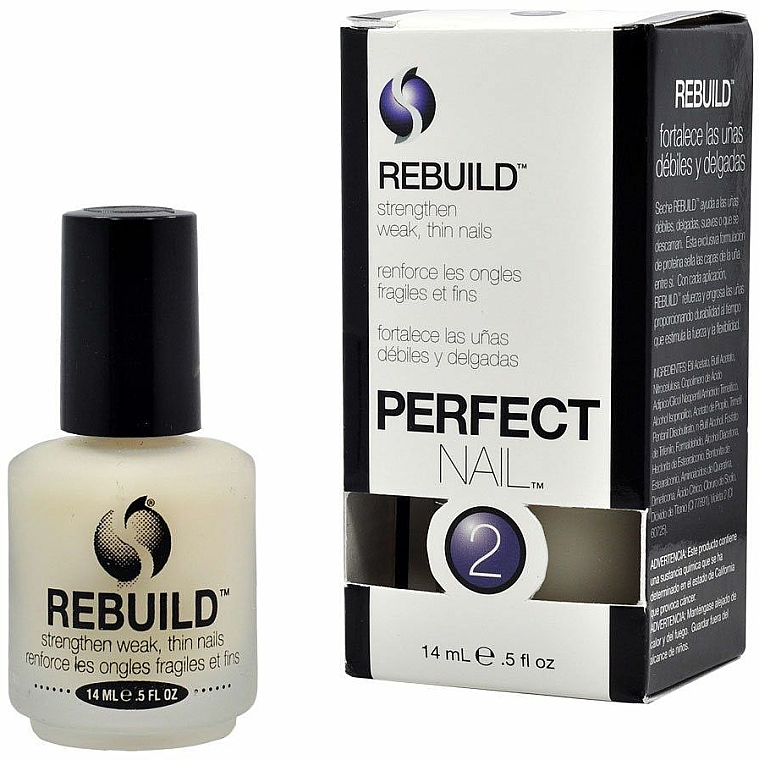 Nageltherapie zur Wiederherstellung der Nagelplatte - Seche Vite Perfect Nail Rebuild