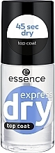 Schnelltrocknender Nagelüberlack - Essence Express Dry Top Coat — Bild N2