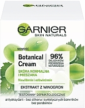 Feuchtigkeitsspendende Gesichtscreme mit Traubenextrakt - Garnier Skin Naturals Botanical Grape Extract — Bild N4