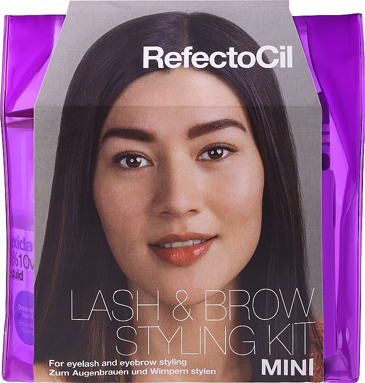 Gesichtspflegeset - Refectocil Lash & Brow Styling Kit Mini — Bild N1