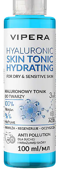 Gesichtstonikum - Vipera Hualuronic Skin Tonic Hydrating Tonic — Bild N1
