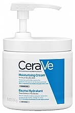 Düfte, Parfümerie und Kosmetik Feuchtigkeitsspendende Gesichts- und Körpercreme mit 3 essentiellen Ceramiden und Hyaluronsäure - CeraVe Moisturising Cream (mit Pumpspender)