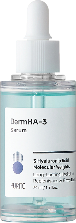 Feuchtigkeitsspendendes Gesichtsserum mit Hyaluronsäure - Purito DermHA-3 Serum — Bild N1