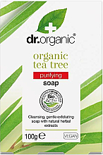 Düfte, Parfümerie und Kosmetik Seife mit Teebaumextrakt - Dr. Organic Tea Tree Soap