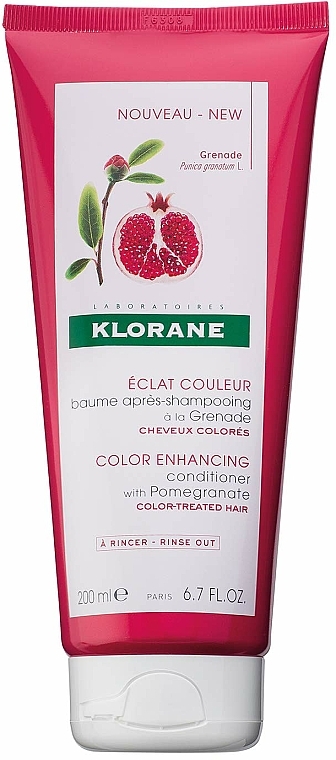 Haarspülung mit Granatapfel für gefärbtes Haar - Klorane Color Enhancing Conditioner With Pomegranate — Bild N3