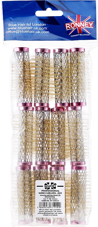 Drahtwickler 18/63 mm rosa - Ronney Wire Curlers — Bild N3