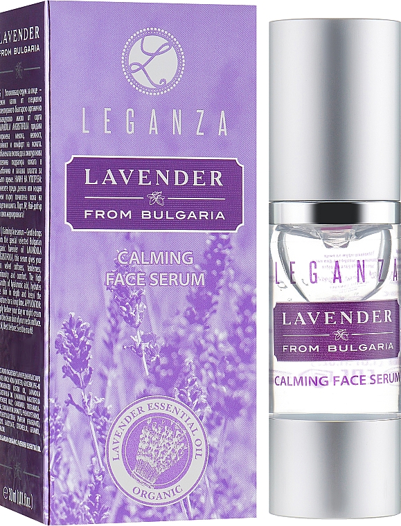 Beruhigendes Gesichtsserum - Leganza Lavender Calming Face Serum — Bild N1