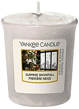 Duftkerze Surprise Snowfall - Yankee Candle Surprise Snowfall Sampler Votive Candle — Bild N1