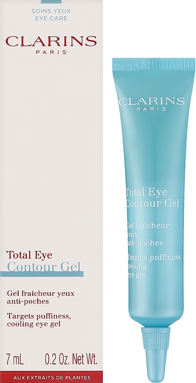 Kühlendes Gel gegen Müdigkeit um die Augen - Clarins Total Eye Contour Gel — Bild N2