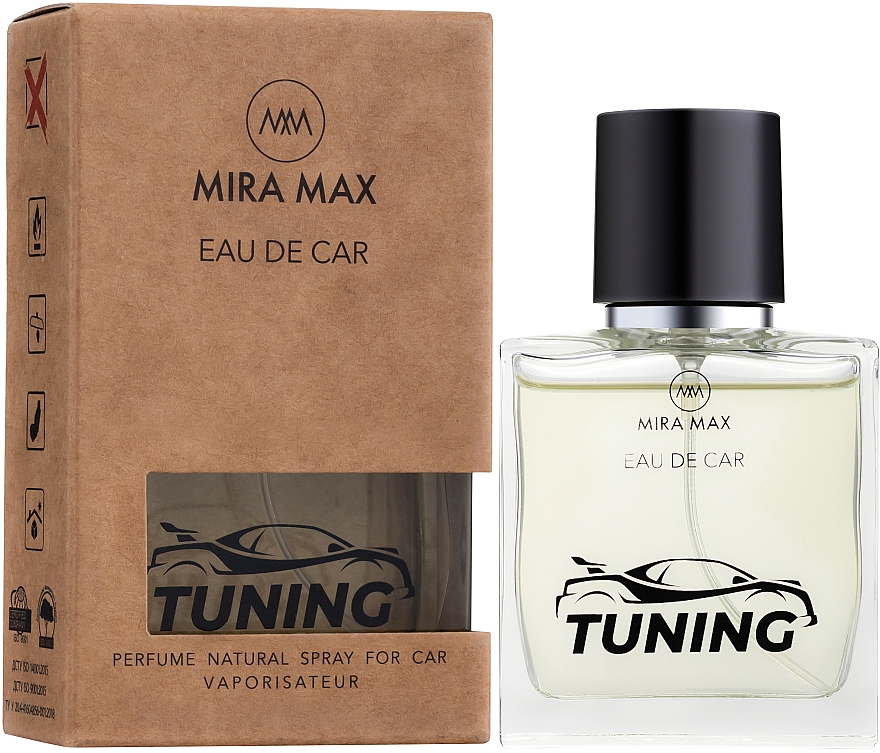 Auto-Lufterfrischer - Mira Max Eau De Car Tuning Perfume Natural Spray For Car Vaporisateur — Bild N1