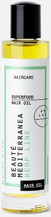 Haaröl - Beaute Mediterranea Hemp Line Superfood Hair Oil — Bild N1