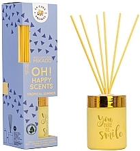 Raumerfrischer Tropischer Sommer - La Casa de Los Aromas Mikado Oh! Happy Scents Reed Diffuser — Bild N1