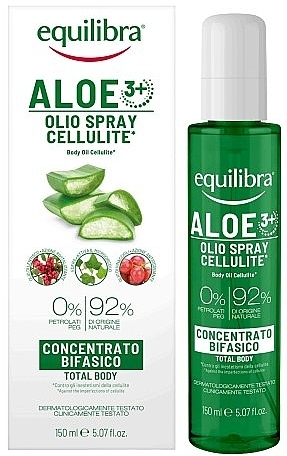 Anti-Cellulite-Körperöl - Equilibra Aloe Body Oil Cellulite  — Bild N1