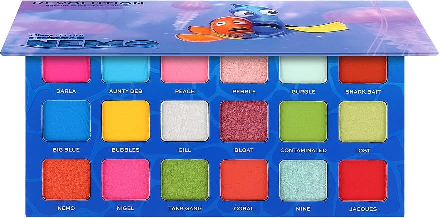 Lidschattenpalette - Makeup Revolution Disney & Pixar’s Finding Nemo-Inspired Shadow Palette — Bild N1