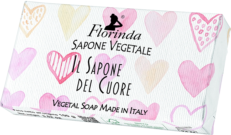 Naturseife sortierte Herzen - Florinda Vegetal Soap — Bild N1