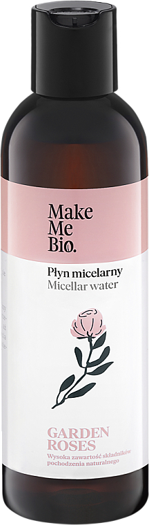 Mizellen-Reinigungswasser mit Rosenwasser - Make Me Bio Garden Roses Micellar Water — Bild N1