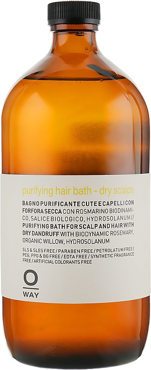 Anti-Schuppen Shampoo für trockene Kopfhaut - Oway Purifying Hair Bath Dry Scalps — Bild N2