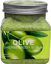 Düfte, Parfümerie und Kosmetik Körperpeeling mit Olive - Wokali Sherbet Body Scrub Olive