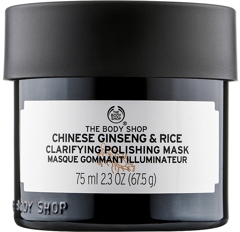 Reinigungsmaske für das Gesicht mit Ginseng und Reis - The Body Shop Chinese Ginseng & Rice Clarifying Polishing Mask — Bild N1