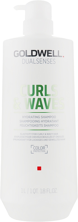 Feuchtigkeitsspendendes Shampoo für lockiges und welliges Haar - Goldwell Dualsenses Curls & Waves Hydrating Shampoo — Bild N3