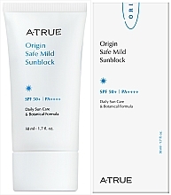 Düfte, Parfümerie und Kosmetik Sonnenschutzcreme für das Gesicht SPF 50+ - A-True Origin Safe Mild Sunblock SPF50+/PA+++