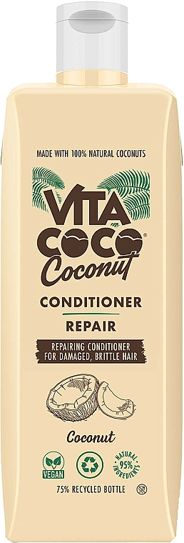 Regenerierende Haarspülung mit Kokos für strapaziertes und brüchiges Haar - Vita Coco Repair Coconut Conditioner — Bild N1