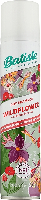 Erfrischendes Trockenshampoo - Batiste Wildflower Dry Shampoo