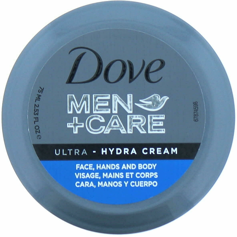 Feuchtigkeitsspendende Creme für Körper, Gesicht und Hände - Dove Men + Care Ultra Hydra Cream