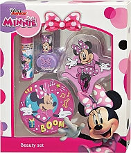 EP Line Minnie Beauty Set (Lippenbalösam 4g + Nagellack 1 St. + Lipgloss 1 St. + Spiegel 1 St.) - Set — Bild N1