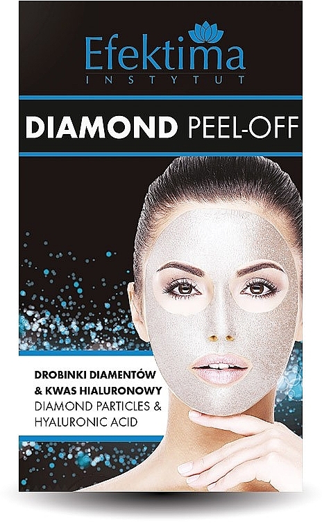 Maske-Peeling für das Gesicht - Efektima Instytut Diamond Peel-Off Face Mask  — Bild N1
