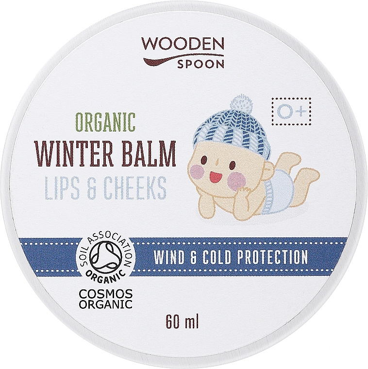 Kinderbalsam für Wangen und Lippen - Wooden Spoon Winter Balm Cheek & Lips — Bild N1