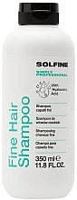 Düfte, Parfümerie und Kosmetik Shampoo für feines Haar - Solfine Fine Hair Shampoo