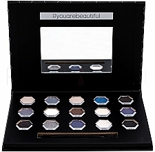 Lidschatten-Palette - Cosmetic 2K Polygon Eyeshadow Palette — Bild N2