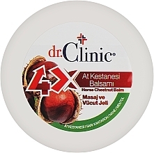 Düfte, Parfümerie und Kosmetik Massagegel mit Rosskastanie - Dr. Clinic 4X Horse Chestnut Balm