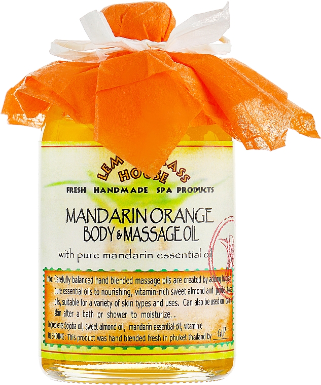 Körperöl Mandarine - Lemongrass House Mandarin Orange Body & Massage Oil — Bild N1