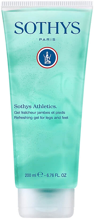 Erfrischendes Gel für Beine und Füße - Sothys Athletics Refreshing Gel For Legs And Feet — Bild N1