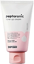 Düfte, Parfümerie und Kosmetik Aufhellende ausgleichende und feuchtigkeitsspendende Gesichtscreme mit Peptiden und Hyaluronsäure - SNP Prep Peptaronic Tone Up Cream