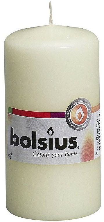 Stumpenkerze Elfenbein - Bolsius Candle 120mm x Ø58mm — Bild N1