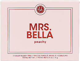 Rouge-Palette - BH Cosmetics Mrs. Bella Blush Palette — Bild N2