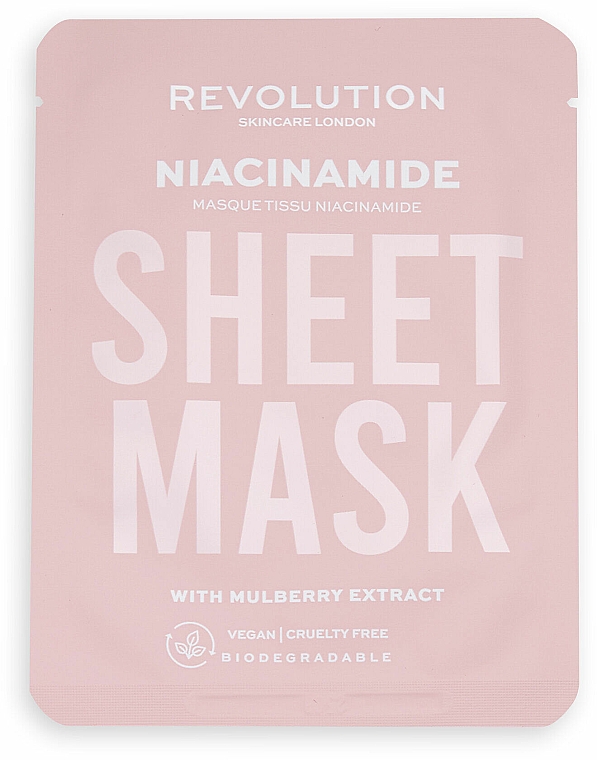 Gesichtspflegeset - Revolution Skincare Oily Skin Biodegradable Sheet Mask (Tuchmaske 3 St.) — Bild N2