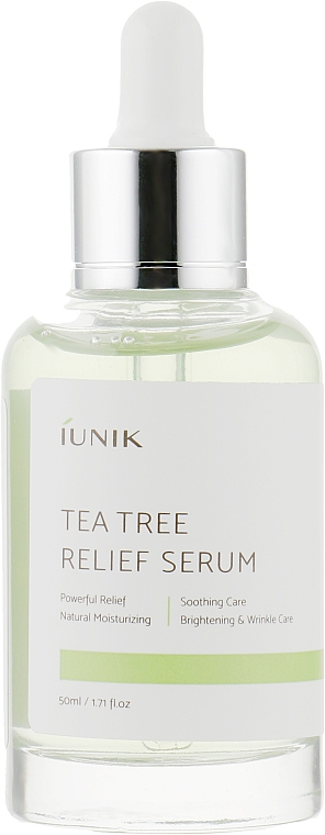Beruhigendes Gesichtsserum mit Teebaumextrakt - iUNIK Tea Tree Relief Serum