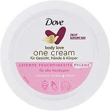 Gesichts-, Hand- und Körpercreme - Dove Body Love One Cream Light Hydration — Bild N1